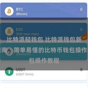 比特派轻钱包 比特派钱包新手指南，简单易懂的比特币钱包操作教程
