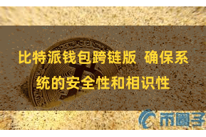 比特派钱包跨链版  确保系统的安全性和相识性