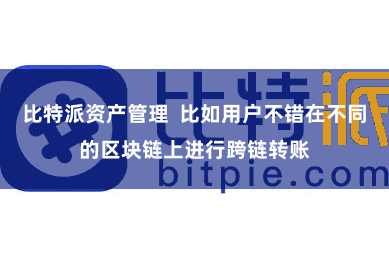 比特派资产管理  比如用户不错在不同的区块链上进行跨链转账