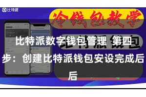 比特派数字钱包管理  第四步：创建比特派钱包安设完成后