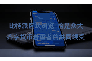 比特派区块浏览  恰是众大齐字货币着重者的共同领受